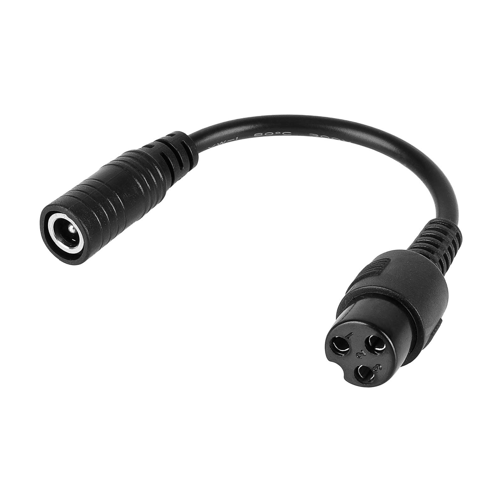 to GX16 big aviation head with 3 pins