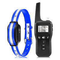 1000m Digital Shock Vibration Sound Hunde trainings halsband Hunde halsbänder Fernbedienung mit LCD-Display