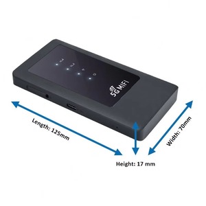 Router WiFi Portátil 5G de Alta Velocidad con LED, OEM WiFi5 Tipo-C, Ranura para Tarjeta SIM, 5G CPE, 4400mAh - Product Image 2