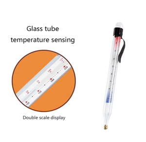 Thermomètre à clip pour pot, modèle 2026 SW DIAL, nouveau style printemps, en verre SW, pour <span class=keywords><strong>confiture</strong></span>/sucré/sirop/gelée - Product Image 1