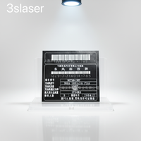 Machine de marquage laser à diode de bureau personnalisée 3W/5W/10W à refroidissement par air pour pièces automobiles, nouvelle génération verte/UV, compatible DXF/AI, fournisseur chinois