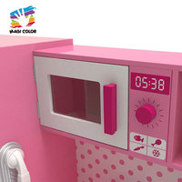 2020 Offre Spéciale filles rose en bois congelé cuisine jouet avec lumière et son pour les enfants W10C597D