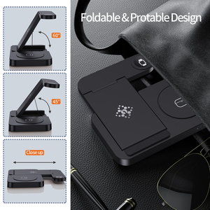 Stations de charge portables pour <span class=keywords><strong>Samsung</strong></span> <span class=keywords><strong>Galaxy</strong></span> <span class=keywords><strong>Watch</strong></span> <span class=keywords><strong>Chargeur</strong></span> magnétique intelligent pour <span class=keywords><strong>montre</strong></span> 15w <span class=keywords><strong>3</strong></span> en 1 <span class=keywords><strong>Chargeur</strong></span> de téléphone sans fil S23 S24 S25 - Product Image 6