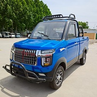 Mini camionnette électrique chinoise pour transporter des marchandises 4 roues voiture électrique 72v 1500w nouvelle énergie véhicule électrique pour adultes aînés