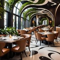 Hochwertiges Luxuriöses Modernes Quadratisches Restaurant- & Café-Esstisch-Set mit Stühlen Marmorplatte für Wohnzimmer