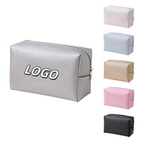Sac de maquillage personnalisé X915 Mkw4015, sac de toilette portable en cuir PU imperméable, sac de voyage pour cosmétiques, sac à pinceaux, sac de maquillage pour femmes