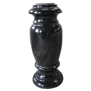 Farol de paisaje de luz Solar de <span class=keywords><strong>cementerio</strong></span> de granito negro, lámpara estándar <span class=keywords><strong>para</strong></span> exteriores, <span class=keywords><strong>para</strong></span> Monuement Grave - Product Image 6
