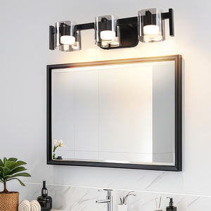 Lámpara de Pared LED Moderna de 3 Luces para Baño, Lámpara de Espejo Impermeable IP44, Iluminación Decorativa para Arte de Pared - Product Image 1