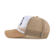 Fabricación Profesional de Gorras Trucker de Espuma para Hombre con Logotipo Bordado Personalizado, Gorras Trucker con Cierre a Presión y Malla, Gorras Trucker con Estampado Premium