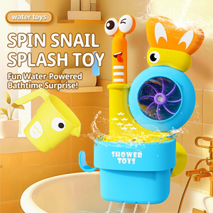 Lucky Toys Kids Safe Bath Toys Caracol Vacas para juegos <span class=keywords><strong>de</strong></span> agua para niños Niñas Baño interior Ducha Juguete <span class=keywords><strong>de</strong></span> baño para bebé - Product Image 3