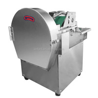 Eléctrica automática de apio Kale Green Bean Coco Slice Chips Shredder Dice Chopper Slicer Cutter Máquina cortadora de verduras