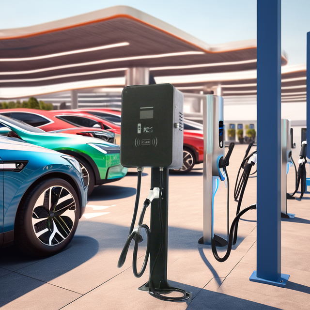 New Persino AC EV 7KW Charging Station with IP54 Protection EU Interface Natural Air Cooling for Electric Vehicles