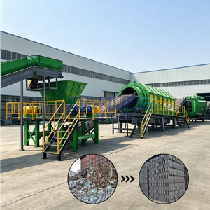 Maquinaria de Tratamiento de Residuos de 200t/d para Clasificación, Cribado y Separación de Arena, Ropa y Otros Residuos Sólidos en Vertederos y Reciclaje - Product Image 1