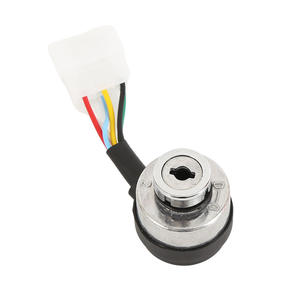 Llave de arranque eléctrico con carcasa de aluminio de seis cables y cerradura de encendido para piezas de generadores de gasolina - Product Image 3