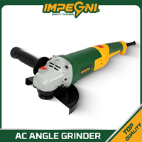 Meuleuse d'angle industrielle filaire 7 pouces 180 mm 2400 W avec disque de meulage pour opérations de meulage et de découpe structurelles