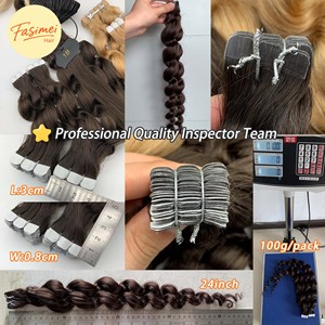 Extensiones de Cabello Natural Virgen 100% con Cinta Adhesiva Mini, Color y Longitud Personalizables, Muy Invisibles, Duran Más de 1 Año - Product Image 5