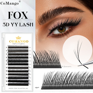 Pestañas Postizas de Visón Sintético de Larga Duración, Multicapa, Fox 5D, Mix8-13mm, Suaves, de Alta Calidad - Product Image 1