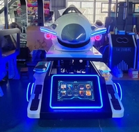 Simulador de Vuelo 9D VR de 360 Grados con Movimiento Completo y Estructura Metálica para Uso Educativo, Guarderías y Aeropuertos