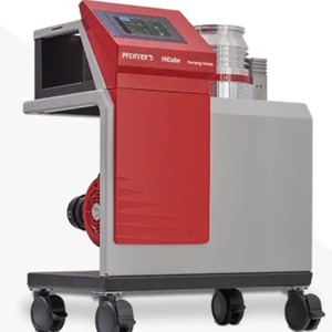 Compresor Industrial Estacionario de Corriente Alterna, Refrigerado por Aire, Sin Aceite, con Bomba de Vacío de Vórtice Pfeiffer - Product Image 3