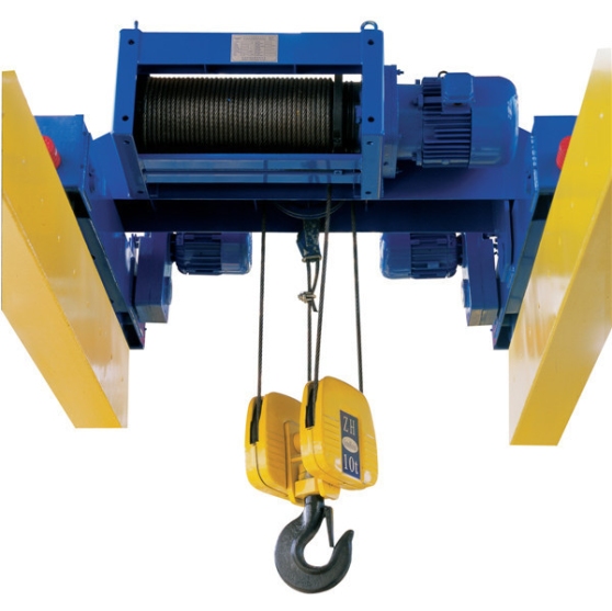 3t Electric Double Beam Overhead Crane Soft Starting For Workshop