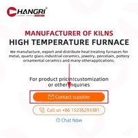 Horno de Tratamiento Térmico Industrial de Acero de Alta Temperatura Changrui, Horno de Soldadura al Vacío, Horno de Mufla para Sinterización en Atmósfera, 50 kg/h