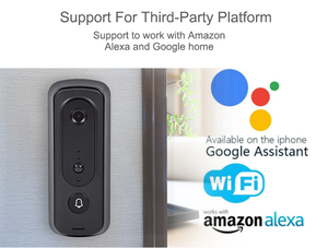 1080P HD Video Dễ Dàng Cài Đặt Video Vòng Chuông Cửa Tầm Nhìn Ban Đêm PIR Phát Hiện Chuyển Động Hai-Cách Âm Thanh Chuông Cửa Máy Ảnh - Product Image 5