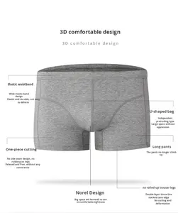 กางเกงชั้นในชายผ้า<span class=keywords><strong>ฝ้าย</strong></span>แท้สำหรับฤดูร้อน ทรงต่ำ สปอร์ต สวมใส่สบาย ระบายอากาศได้ดี ยืดหยุ่น ไร้ตะเข็บ <span class=keywords><strong>สี</strong></span>พื้น <span class=keywords><strong>ยก</strong></span>กระชับสะโพก - Product Image 1