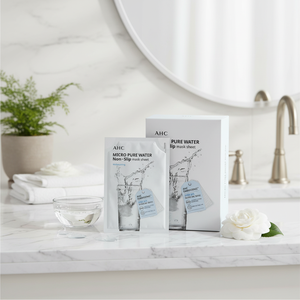 AHC Micro Pure Water Non-Slip Facial Mask Sheet 10 Sheets Good Quality - Product Image 3