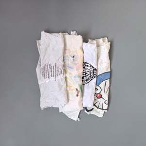 Paños Industriales de Algodón de Alta Resistencia, Trapos Blancos Impresos para Camisetas, Duraderos, Reutilizables y Lavables - Product Image 1