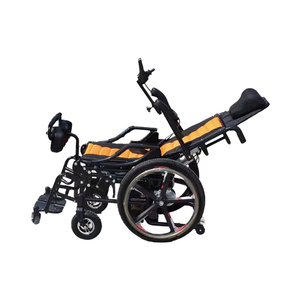 Silla de ruedas eléctrica <span class=keywords><strong>Power</strong></span> Assist de lujo con batería de largo alcance, silla motorizada reclinable y de pie - Product Image 3