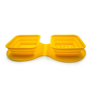 Hot selling Foldable Slow Feeding Dog Bowl Food Grade <b>Silicone</b> Pet Dog Bowl For Travel Outdoor Walking Pet Bowl - Product Image 6