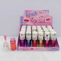 Nouveaux tubes d'huile à lèvres magiques rose cœur, vides et changeant de couleur, pour la vente en gros, cosmétiques à marque privée, huile à lèvres Sheglan, ensemble de maquillage en vrac