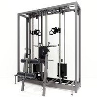 OEM Crossover Gimnasio Équipement de musculation multifonctionnel pour la maison Station d'entraînement Cage d'étirement
