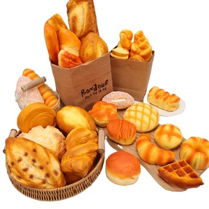 ของเล่นบีบสควิชชี่รูปขนมปังสับปะรดจิ๋ว ทำจากโฟม PU นุ่ม บีบแล้วคืนรูปช้า น่ารักเหมือนขนมปังจริง ของเล่นบีบคลายเครียดสำหรับเด็ก เป็นของขวัญ - Product Image 6