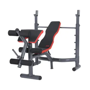 professional used multi functional bench press with weights for home gym