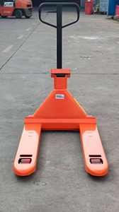 Transpaleta Hidráulica Manual WELIFTRICH de 2.0 Toneladas con Impresora de Etiquetas, Ruedas de PU, Longitud de Horquilla de 1200 mm, Altura de Elevación de 205 mm, Certificación CE - Product Image 5