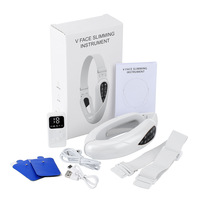 Elektrischer Handgehaltener Vibrations-Gesichtslifting-Gürtel und Gesichtsformungs-Massagegerät
