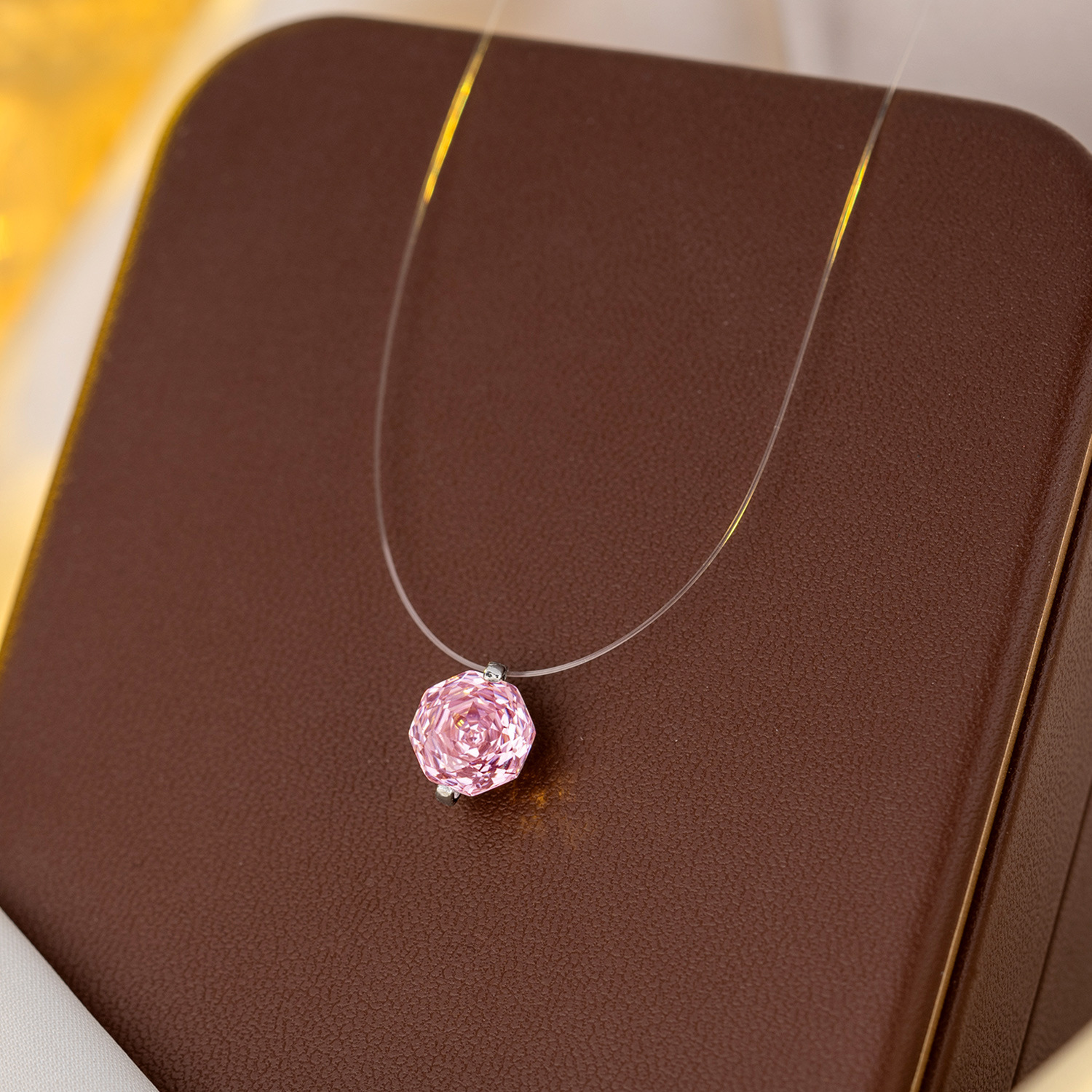 Millennium octagonal rose cut powder zirconium