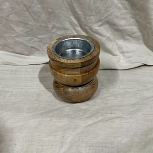 Brûleur à charbon de bois Oud Bakhoor miniature en bois d'acacia avec logo personnalisé, 100% naturel, toutes saisons, prix les plus bas - Product Image 1