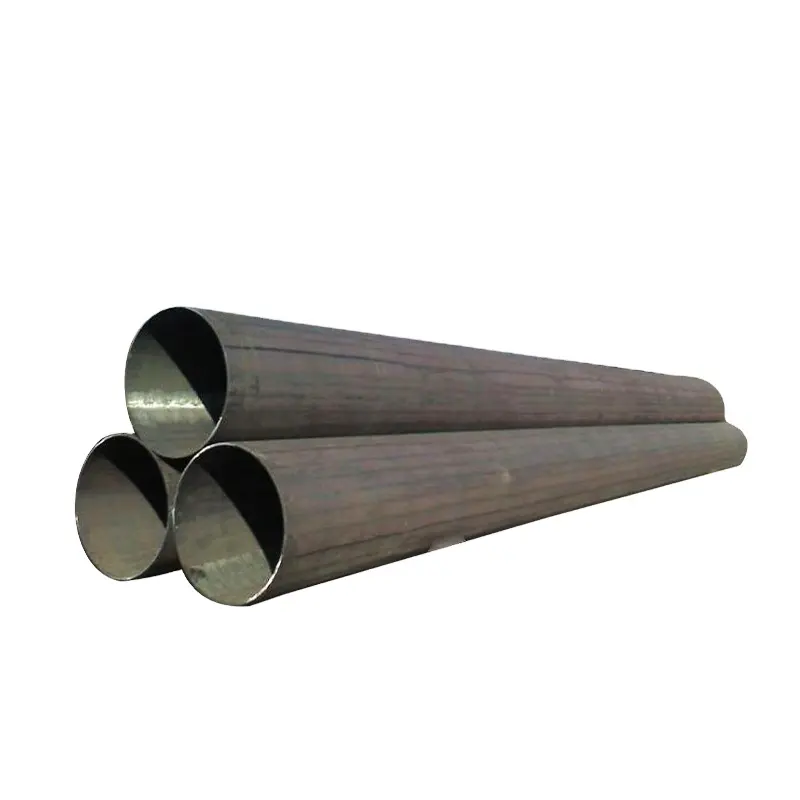 Tubo soldado redondo de aço carbono 102*5.5mm, de alta qualidade, Q235, Q355, A36, ST37.4, tubo de aço carbono soldado sem costura, tubo ERW