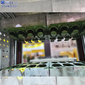 Máy làm dép xỏ ngón Crocs EVA cao cấp Hong Long, 1 khuôn 8 đôi, công suất 500 đôi mỗi 8 giờ, máy làm đế giày - Product Image 4