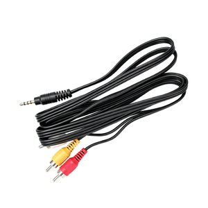 สายสัญญาณเสียงและวิดีโอ RCA 3 ขา แบบ 3.5 มม. ชุบทอง ทองแดงแท้ ป้องกันสัญญาณรบกวน สำหรับกล่องทีวี เครื่องเล่นดีวีดี มีสินค้าในสต็อก - Product Image 5