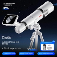 Teleskop Astronomi Digital untuk Anak-anak Monokuler Pendidikan Sains Anak Profesional Berdaya Tinggi Dengan Layar 4,5 Inci