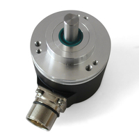 Encodeur Absolu Multivitesses AVM58 AVM58N-011K1RHGN-1212 pour Montage sur Moteur Servo, Durée de Vie Rotative de 10 000 Cycles