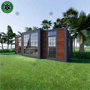 Nhà di động lắp ráp dễ dàng bán chạy nhất 20ft, nhà lắp ghép, nhà nhỏ tiện nghi <span class=keywords><strong>2</strong></span>, 3, 4 phòng ngủ, nhà container mở rộng - Product Image 2