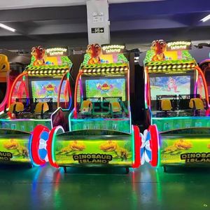 Machine de jeu d'arcade de tir aquatique à monnayeur pour 2 joueurs Dinosaur Island pour parcs d'attractions et centres de jeux - Product Image 5