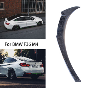 Alerón Trasero de Fibra de Carbono Forjado Estilo M4 para BMW Serie 4 F36 4 Puertas Gran Coupé 2014-2019 - Product Image 1