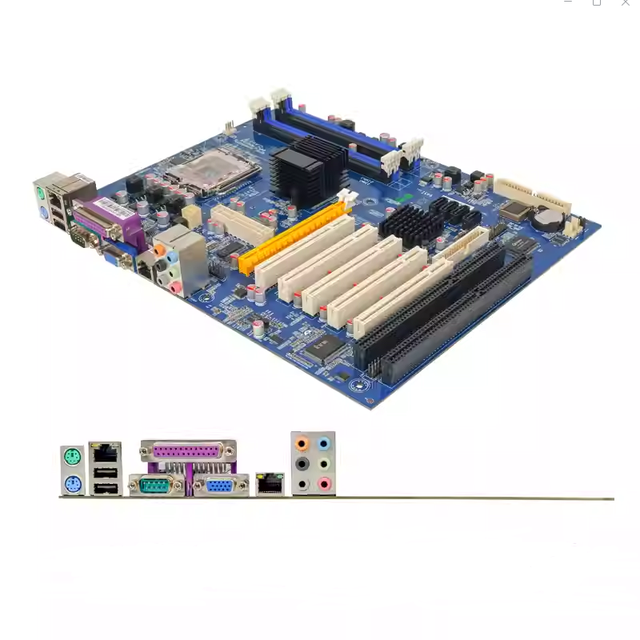 New Socket 775 Pentium D 945G ATX Motherboard 2*ISA 5*PCI 2*COM 4 DDR2 SATA for CNC Industrial Control