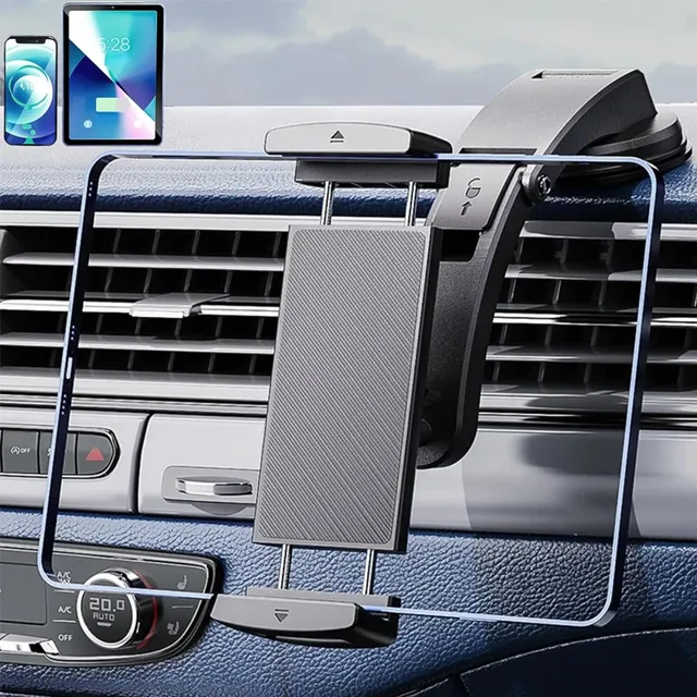 Universal Car Tablet Stands Holder 360 Rotation Adjustable for 7-15 Inch Suction Cup Phone Holder Mobile Bracket for iPad Phone