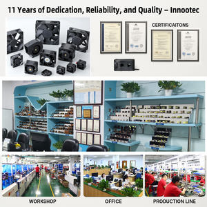 Innnootec 12v <span class=keywords><strong>dc</strong></span> מוברש צנטריפוגלי מפותל 60 מ "מ מכשיר ביתי קטן עבור מטהר אוויר ו אדים - Product Image 6